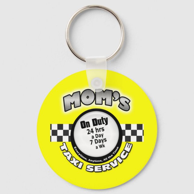 MomTaxi Key Ring (Front)