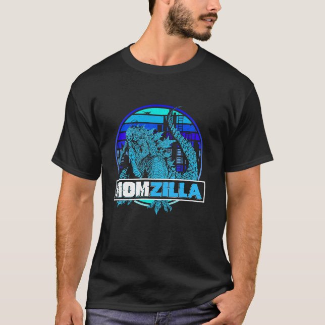 Momzilla Retro Vintage T Shirt (Front)
