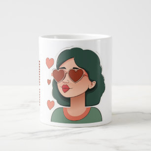 Mon Amour Large Coffee Mug