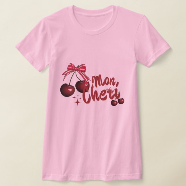 Mon Cheri romantics cherrys style  T-Shirt (Laydown)