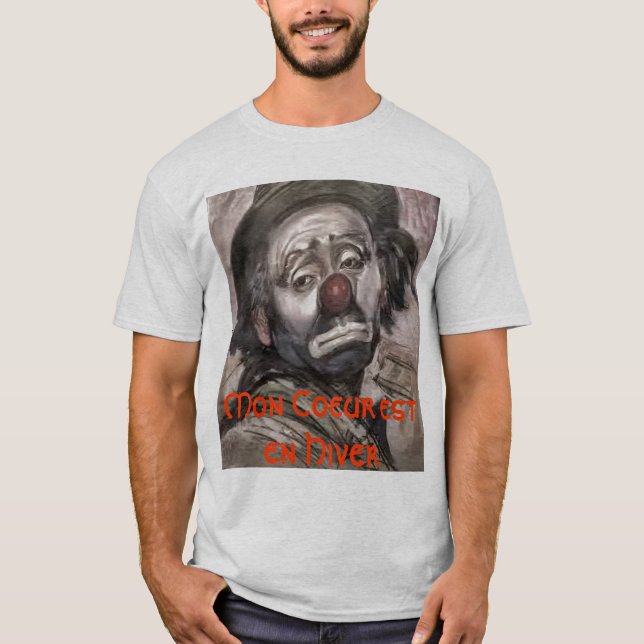 Mon Coeur est en Hiver  T-Shirt (Front)