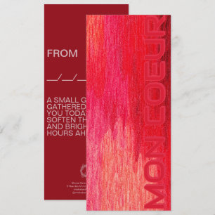 Mon Coeur Message Card