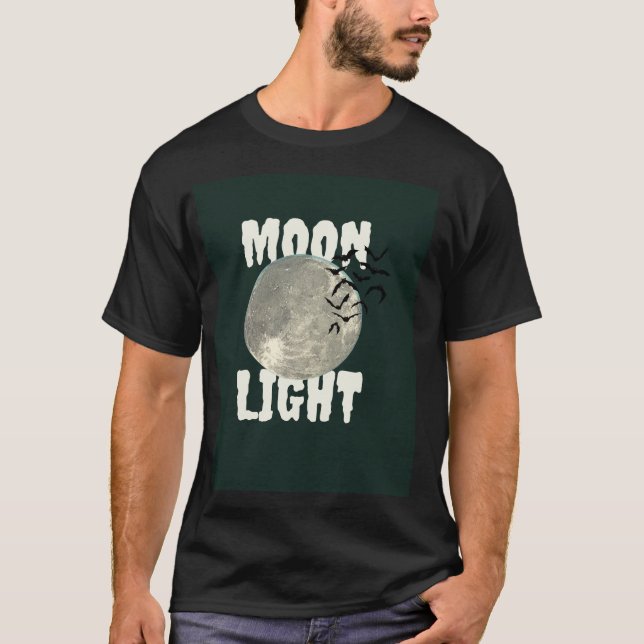 Mon light design  T-Shirt (Front)
