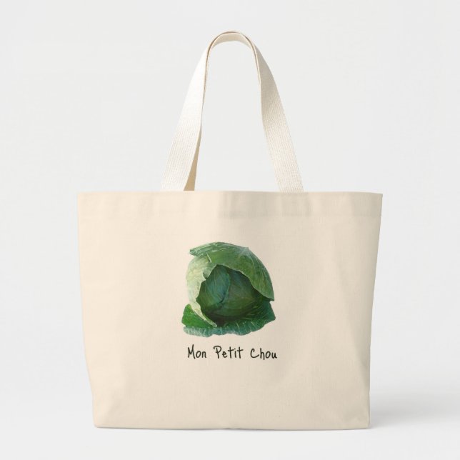Mon Petit Chou Large Tote Bag (Front)