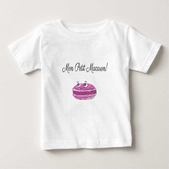 Mon Petit Macaron Baby T-Shirt (Front)