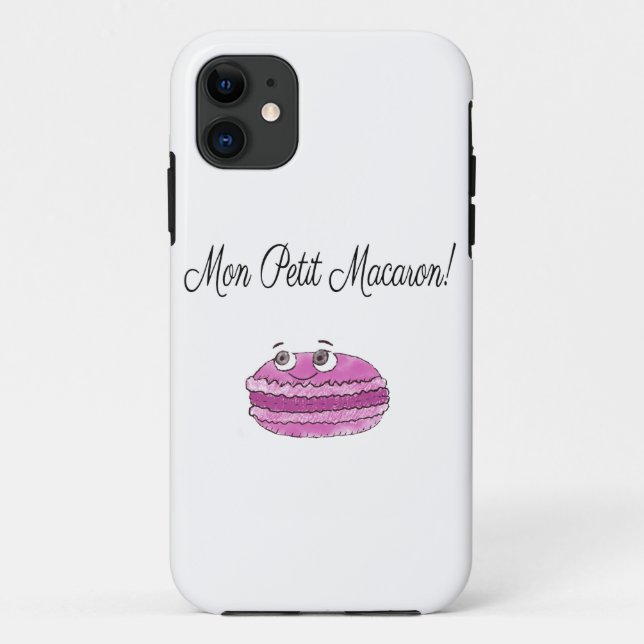 Mon Petit Macaron Case-Mate iPhone Case (Back)