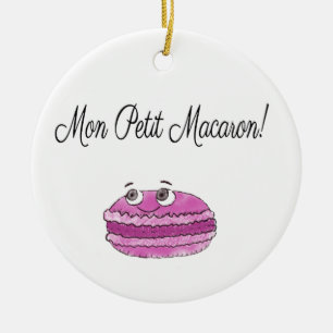 Mon Petit Macaron Ceramic Tree Decoration