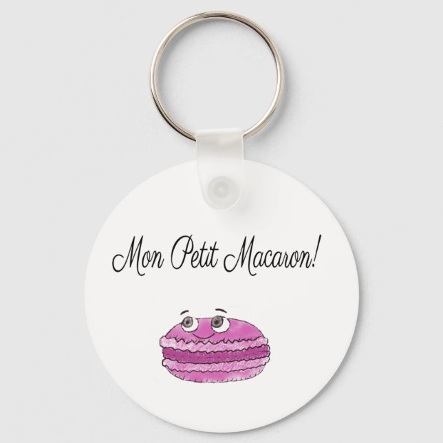 Mon Petit Macaron Key Ring (Front)