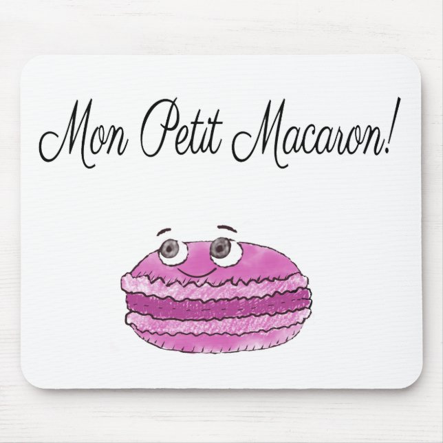 Mon Petit Macaron Mouse Mat (Front)