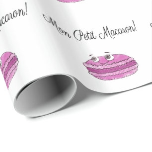 Mon Petit Macaron Wrapping Paper