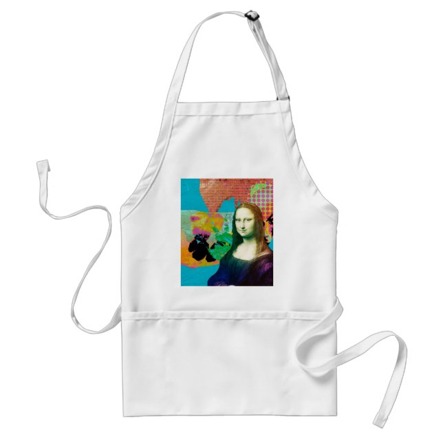 Mona and the Colourful Cow Standard Apron (Front)