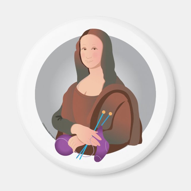 Mona Knits Magnet (Front)