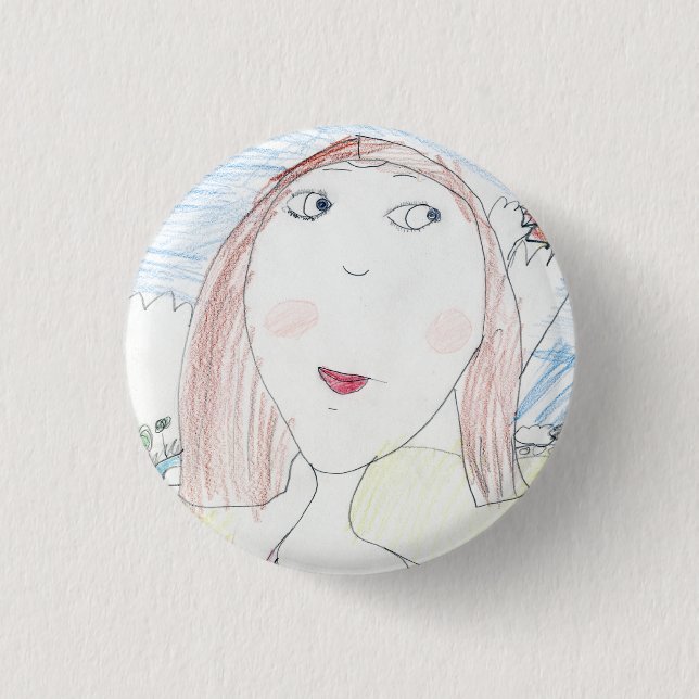 Mona Lisa 3 Cm Round Badge (Front)