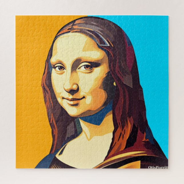MONA LISA-3 JIGSAW PUZZLE (Vertical)
