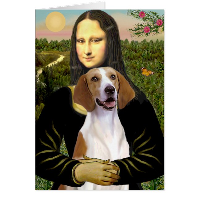 Mona Lisa - American Foxhound (Front)