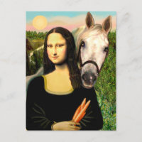Mona Lisa and her Arabian Horse