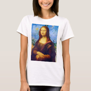 Mona Lisa and Van Gogh T-Shirt