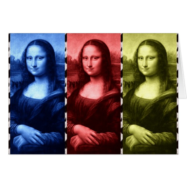 Mona Lisa Animal Print Primary Colours (Front Horizontal)