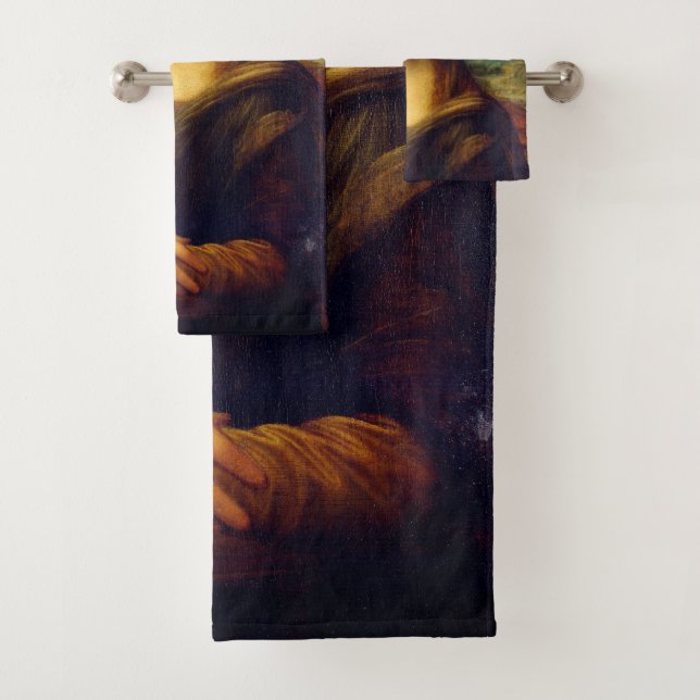 Mona Lisa Bath Towel Set (Insitu)