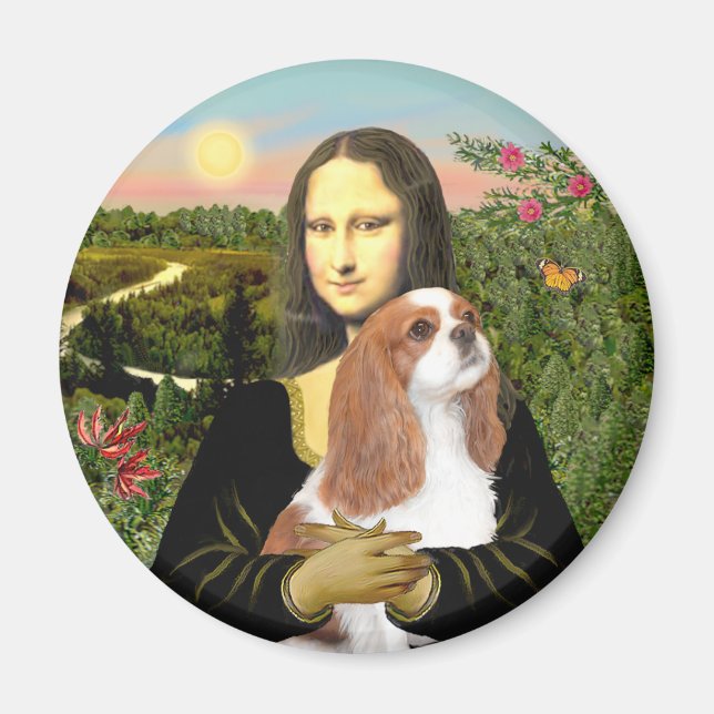 Mona Lisa - Blenheim Cavalier (F) Magnet (Front)