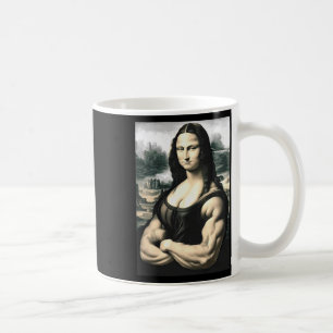 Mona Lisa Bodybuilding Parody Leonardo Da Vinci Me Coffee Mug