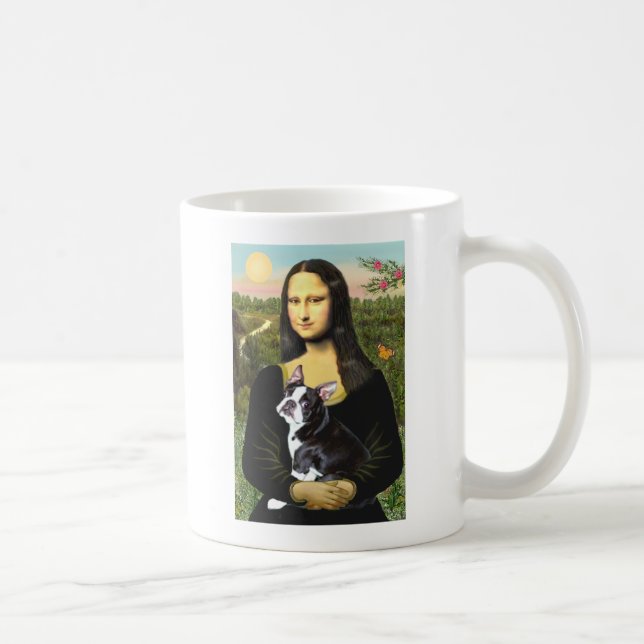 Mona Lisa - Boston T #4 Coffee Mug (Right)
