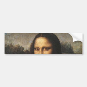 Mona Lisa Bumper Sticker