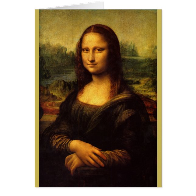 Mona Lisa by Leonardo da Vinci (Front)