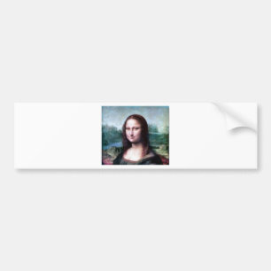 Mona Lisa by Leonardo da Vinci Bumper Sticker