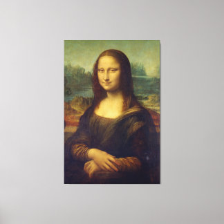 Mona Lisa by Leonardo da Vinci Canvas Print