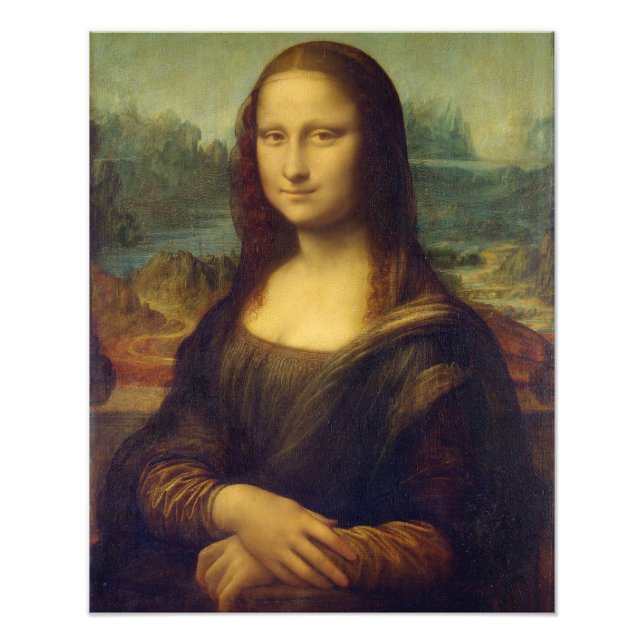 Mona Lisa By Leonardo Da Vinci Photo Print (Front)