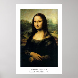 Mona Lisa by Leonardo Da Vinci Poster