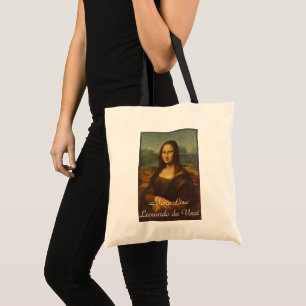 Mona Lisa by Leonardo da Vinci, Renaissance Art Tote Bag