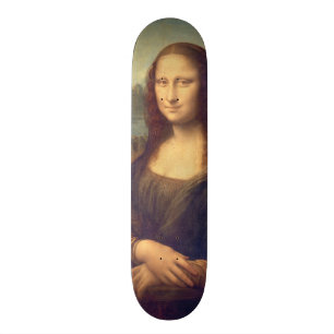 Mona Lisa by Leonardo da Vinci Skateboard