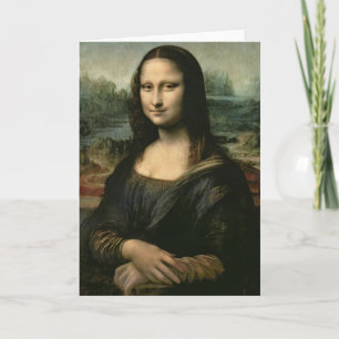 Mona Lisa, c.1503-6 Card