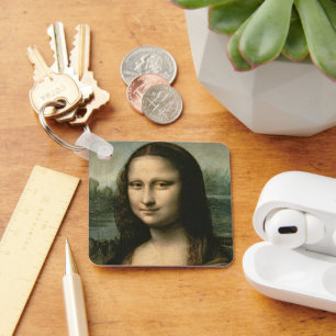 Mona Lisa, c.1503-6 Key Ring