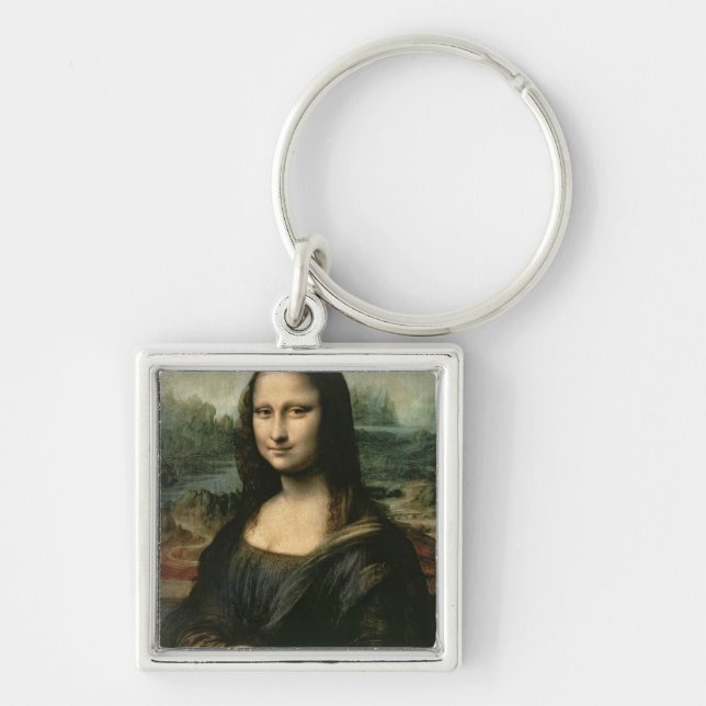Mona Lisa, c.1503-6 Key Ring (Front)
