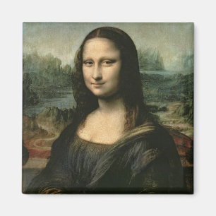 Mona Lisa, c.1503-6 (oil on panel) Magnet
