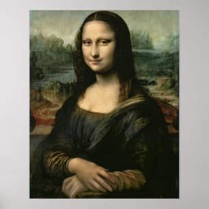 Mona Lisa, c.1503-6 (oil on panel) Poster