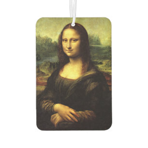 Mona Lisa Car Air Freshener