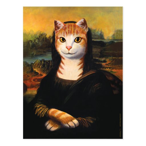 Mona Lisa Cat | Zazzle