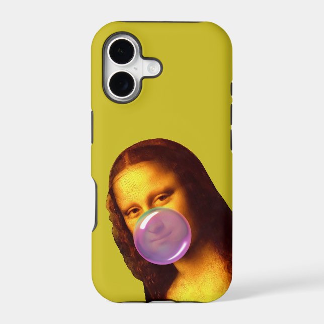 Mona Lisa Chewing gum Bubble (Back)