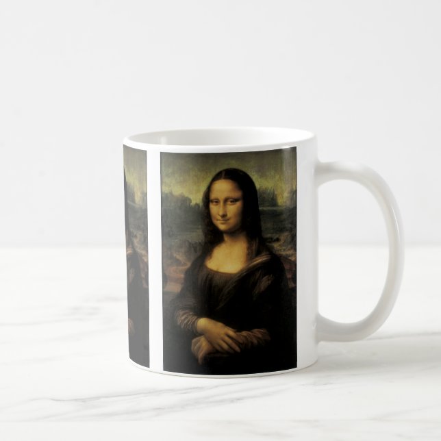 Mona Lisa Coffee Mug (Right)