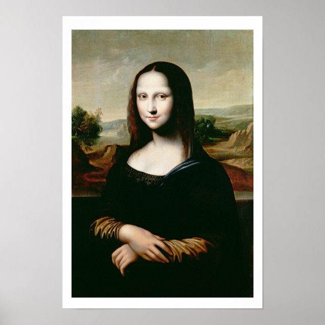 Mona Lisa, copy of the painting by Leonardo da Vin Poster (Front)