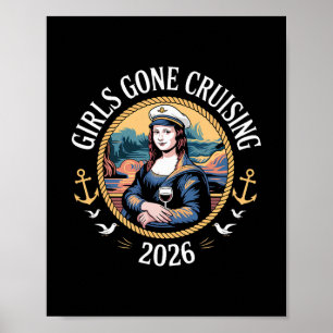 Mona Lisa Cruise Vacation Girls Gone Cruising 2026 Poster