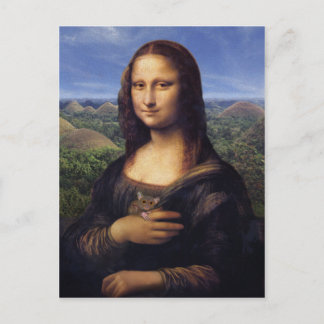 Mona Lisa de Bohol Postcard
