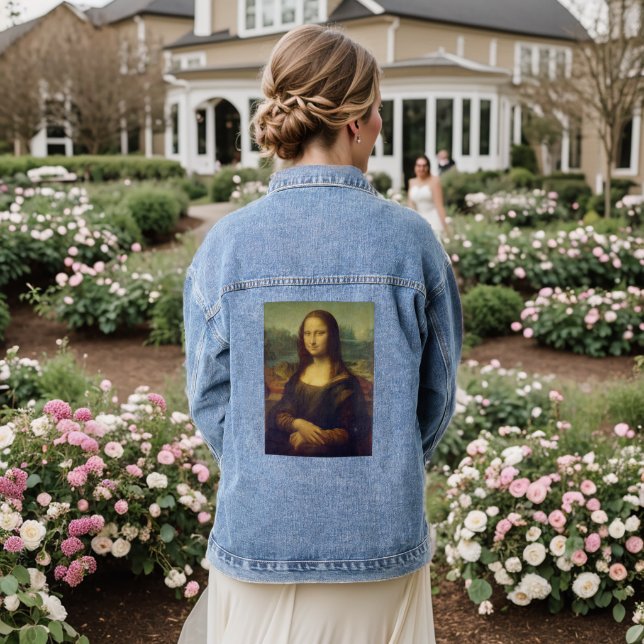 MONA LISA Denim jean Jacket (Wedding Back)