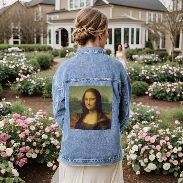 MONA LISA Denim jean Jacket (Wedding Back)