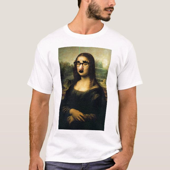 Mona Lisa Disguise T-Shirt (Front)