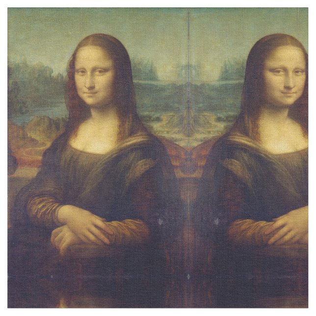 Mona Lisa Fabric (Close Up)